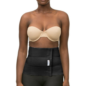 post surgery abdominal binder in white or black